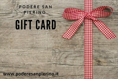 Podere San Pierino's gift card