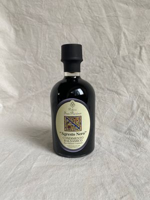 "Agresto Nero" black balsamic condiment