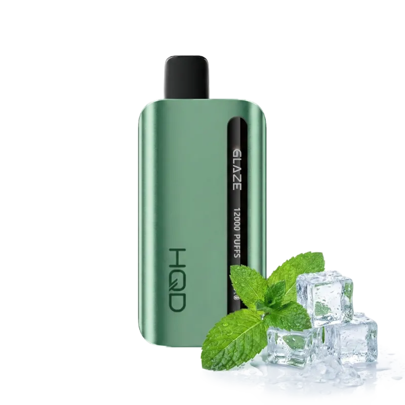 HQD Glaze - Ice Mint 15k Puffs - Disposable