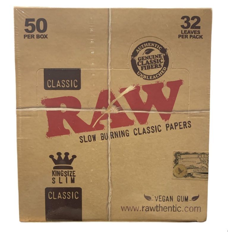 RAW King Size Classic Slim Rolling Paper