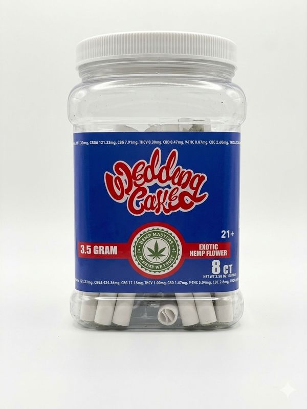 Hemp Master - Wedding Cake Hybrid- 3.5Gram