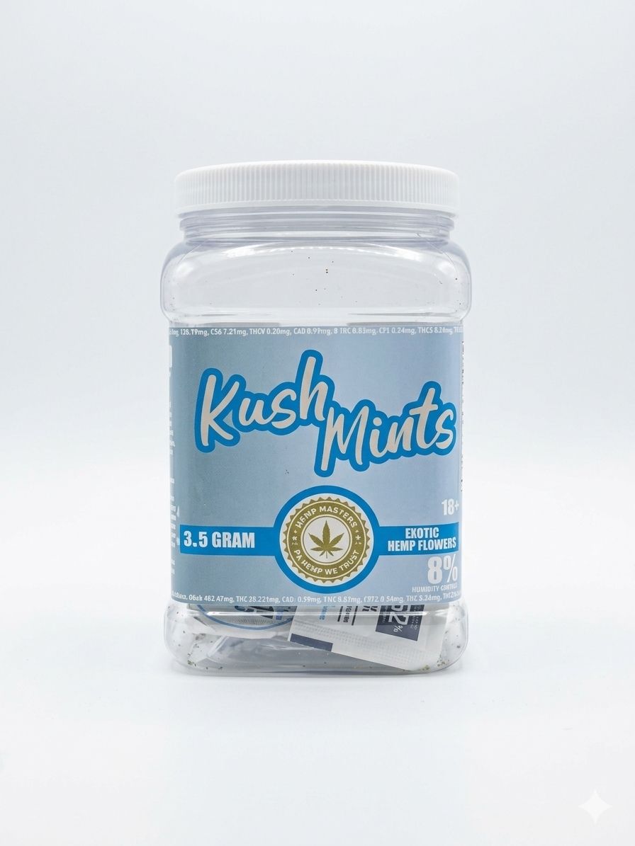 Hemp Master - Kush Mint Hybrid - 3.5 gram