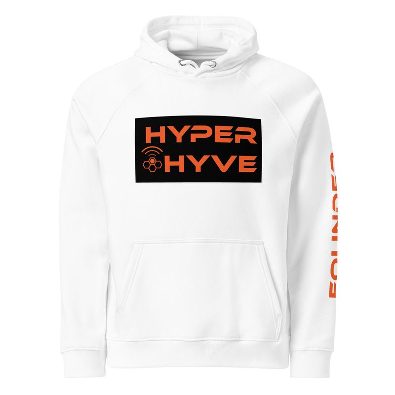 Hyper Hyve - Unisex eco raglan hoodie