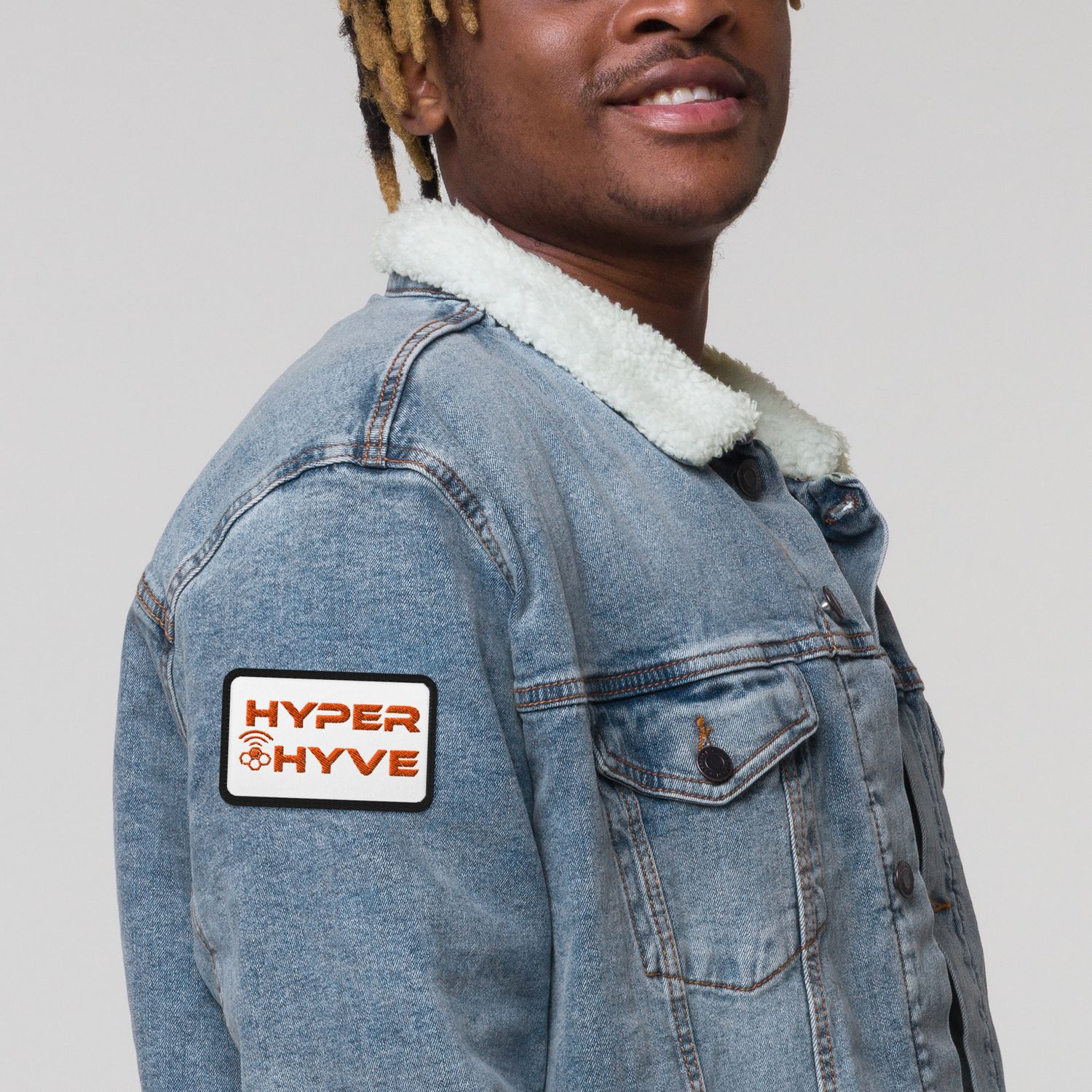 Hyper Hyve Embroidered patches