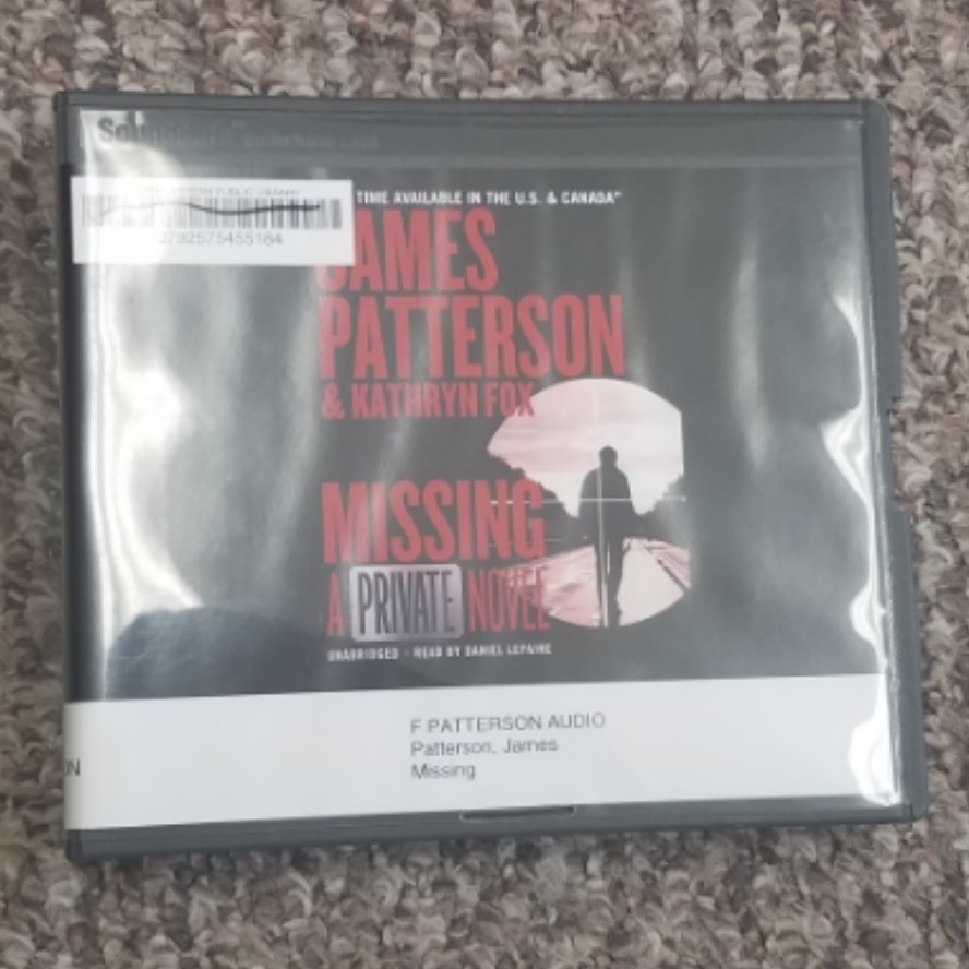 Missing: A Private AudioBook Novel by James Patterson & Kathryn Fox