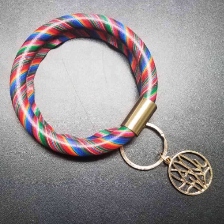 Bracelet Key Chain - Serape