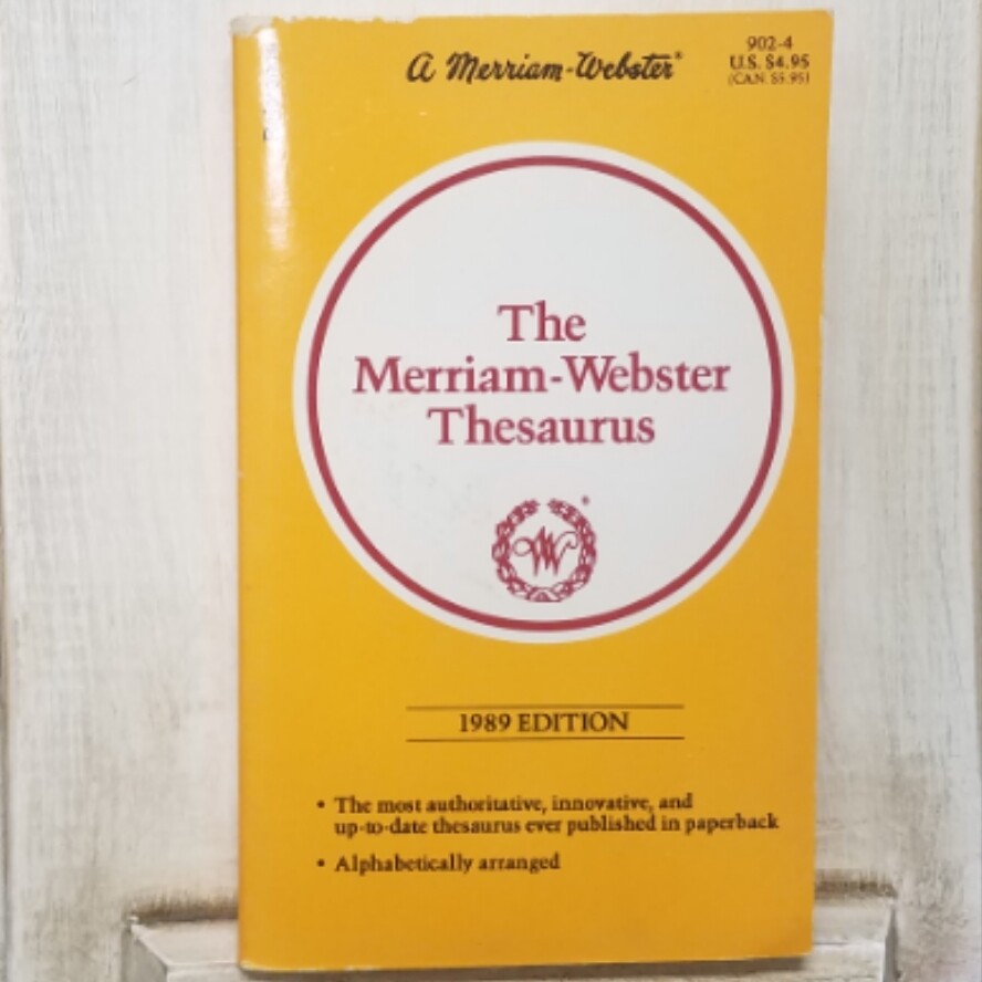 The Merriam-Webster Thesaurus by Merriam-Webster Inc.