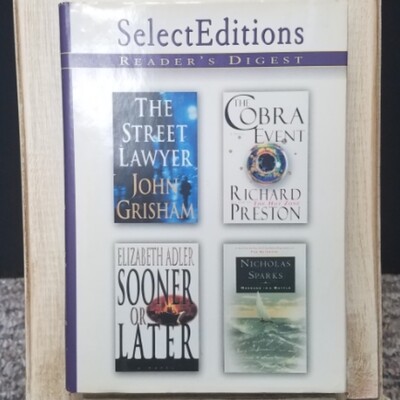 The Street Lawyer, The Cobra Event, Sooner Or Later, Message in a Bottle by Readers Digest