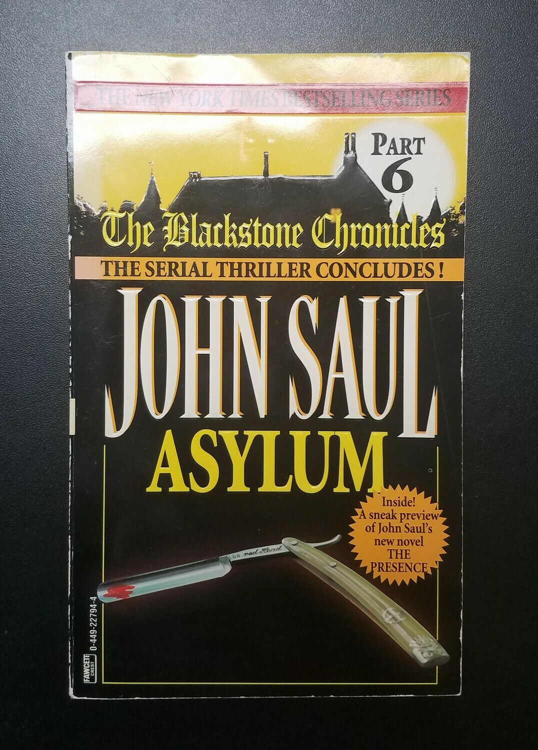 The Blackstone Chronicles: Asylum by John Saul