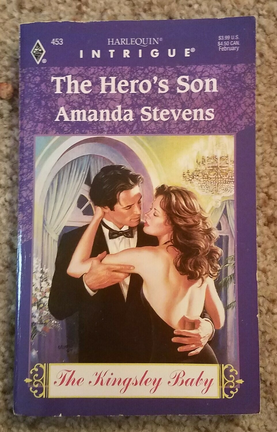 The Hero's Son by Amanda Stevens