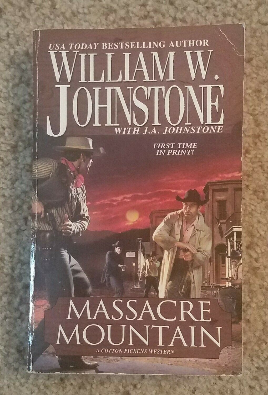 Massacre Mountain by William W. Johnstone with J.A. Johnstone