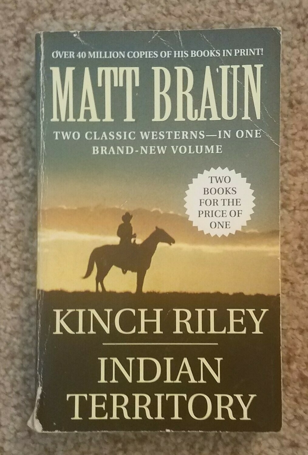Kinch Riley: Indian Territory by Matt Braun