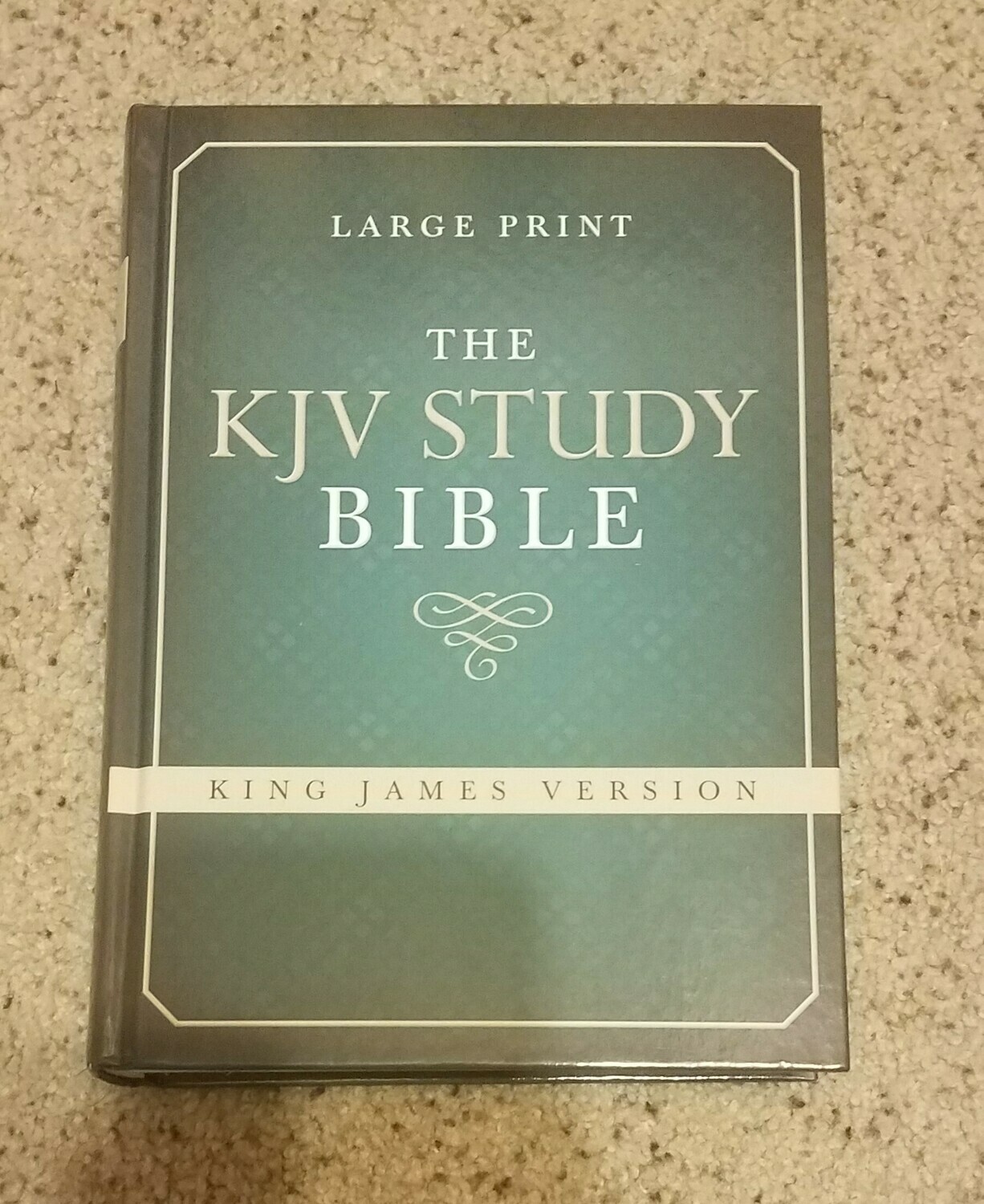 KJV Study Bible - Large Print Hardcover