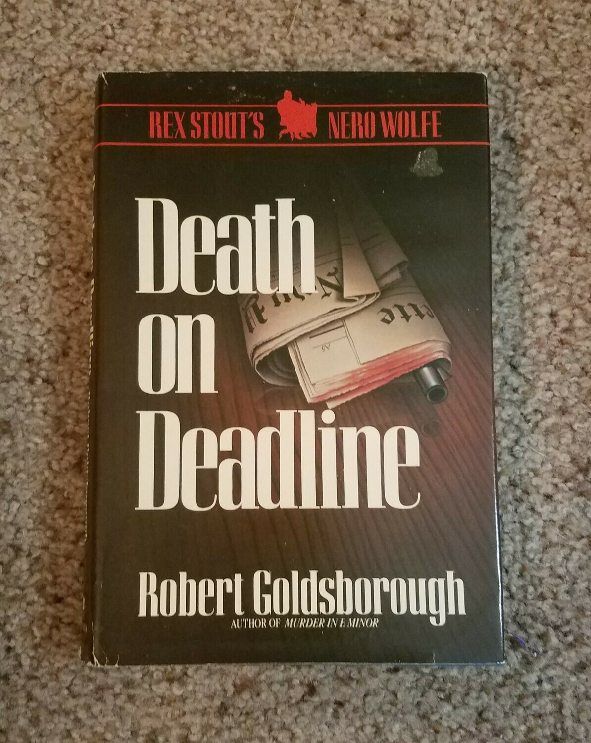 Death on Deadline by Robert Goldsborough