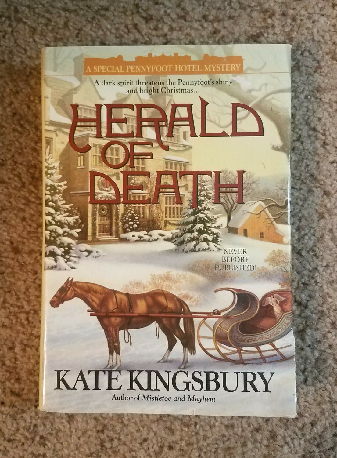 Herald of Death by Kate Kingsbury