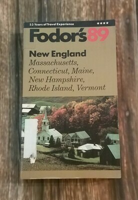 Fodor&#39;s 89 New England by Fodor&#39;s Travel Production