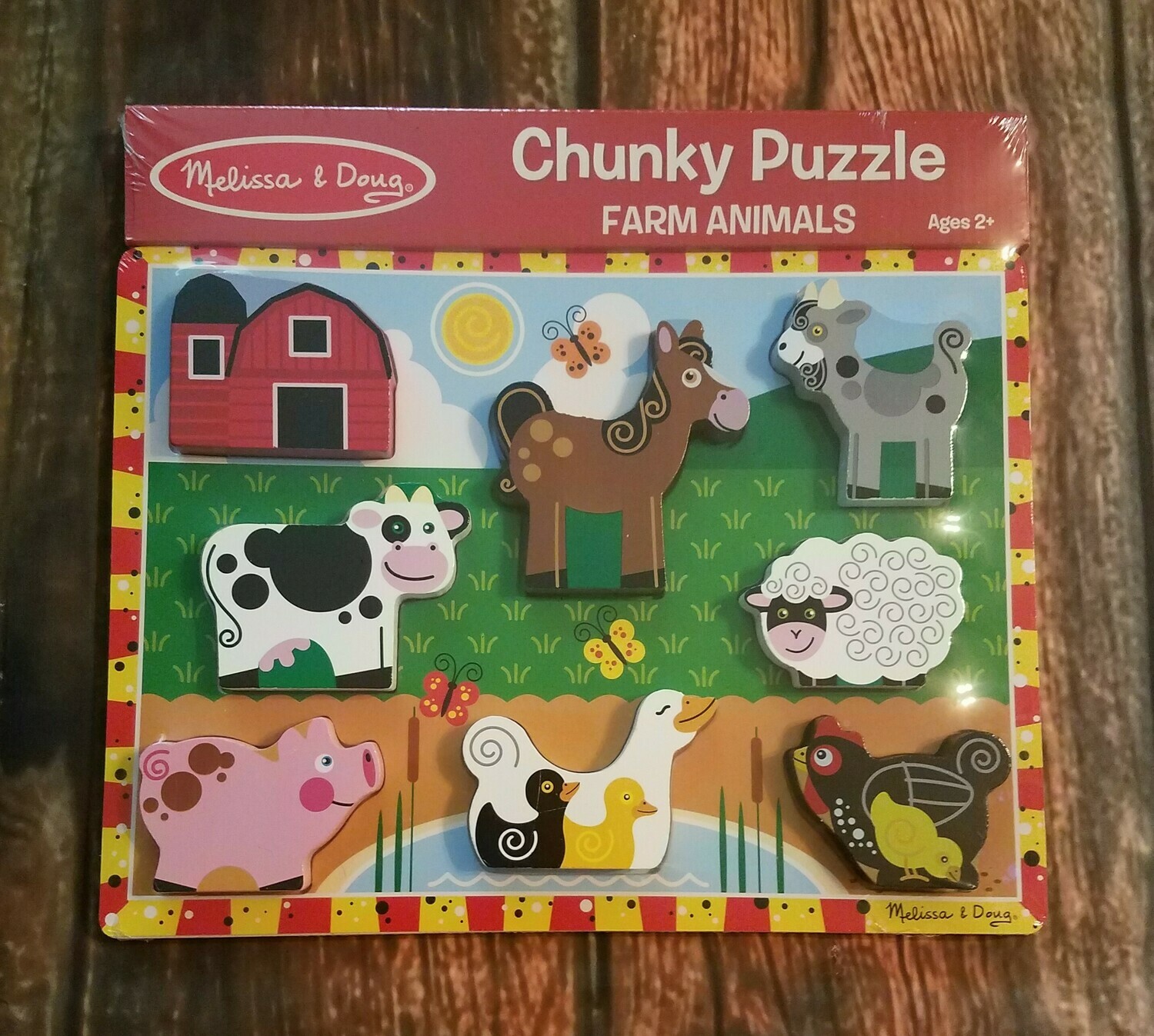 Chunky Puzzle Farm Animals