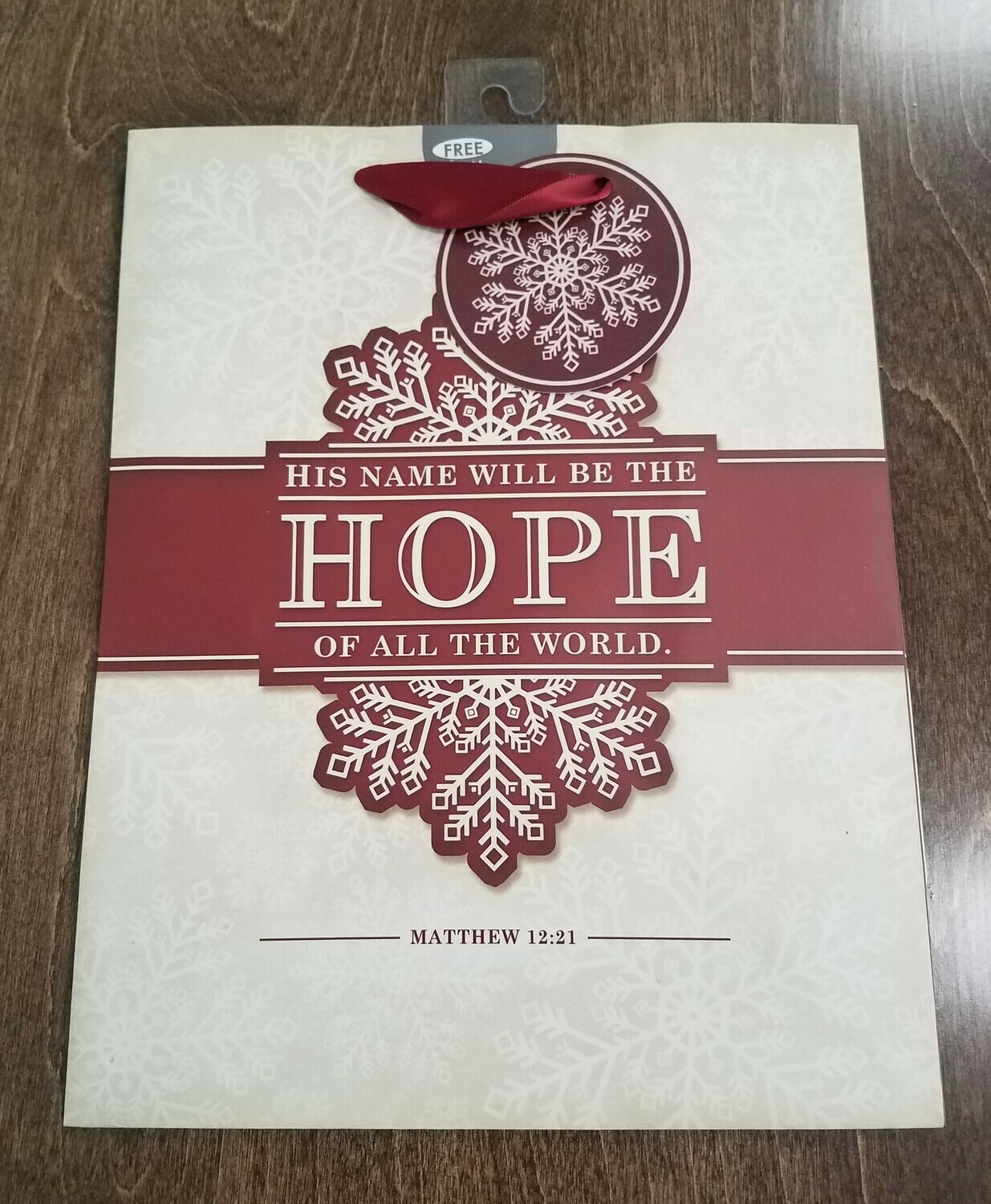 His Name Will be The Hope Medium Gift Bag