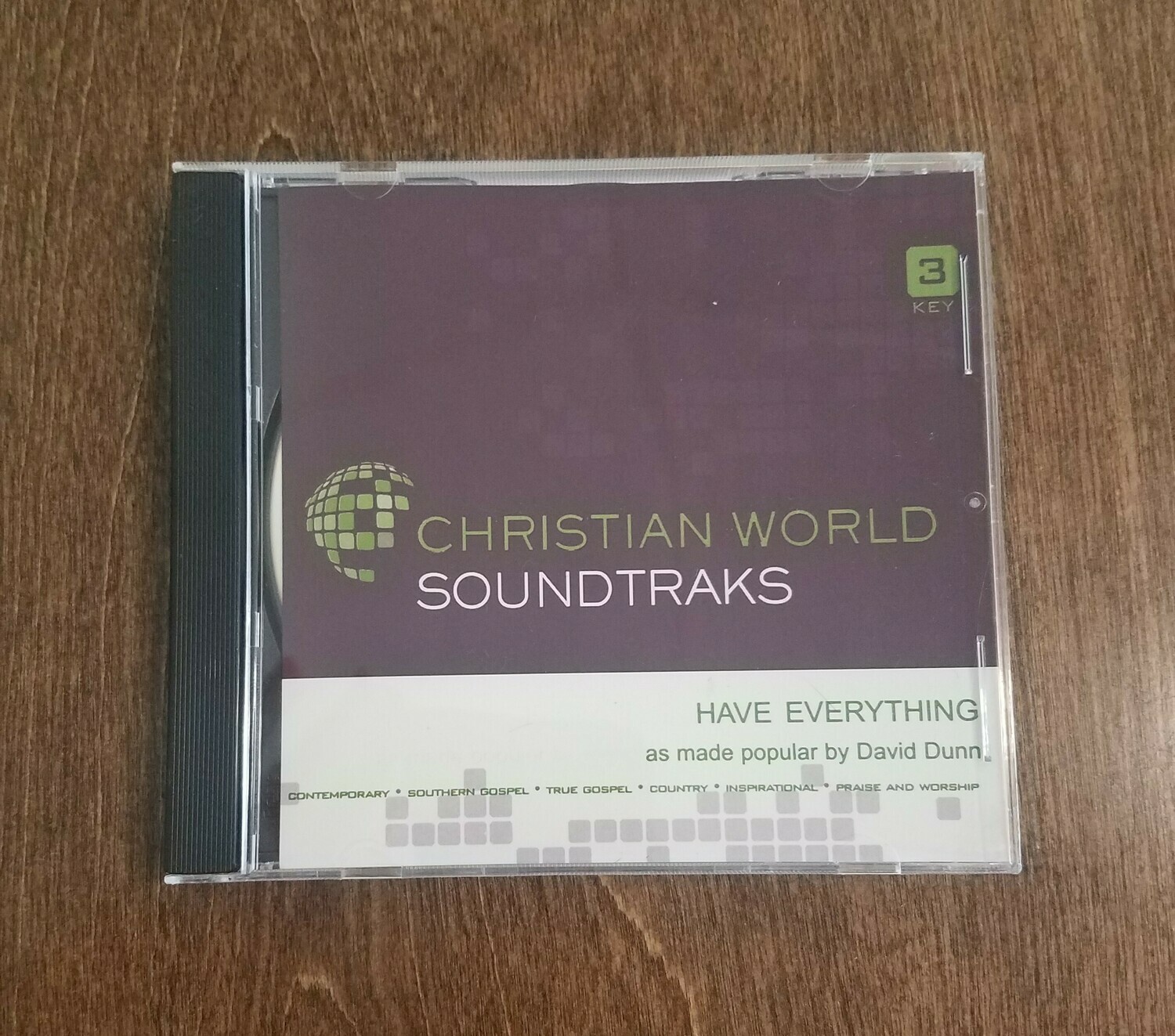 Have Everything, Accompaniment CD