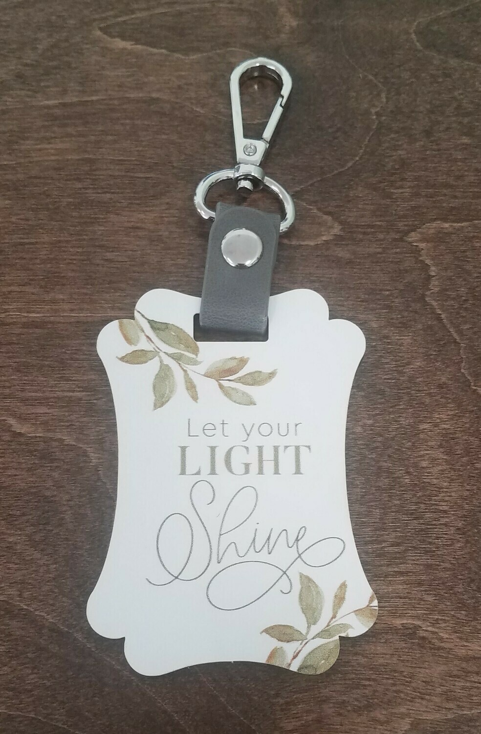 Let Your Light Shine Key Chain