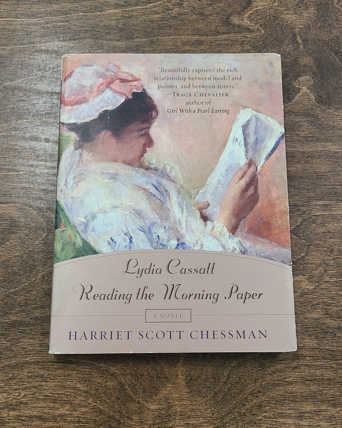 Lydia Cassatt Reading the Morning Paper by Harriet Scott Chessman