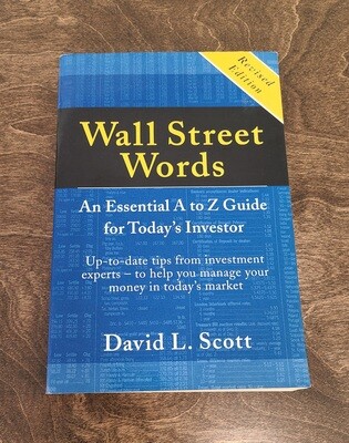 Wall Street Words by David L. Scott