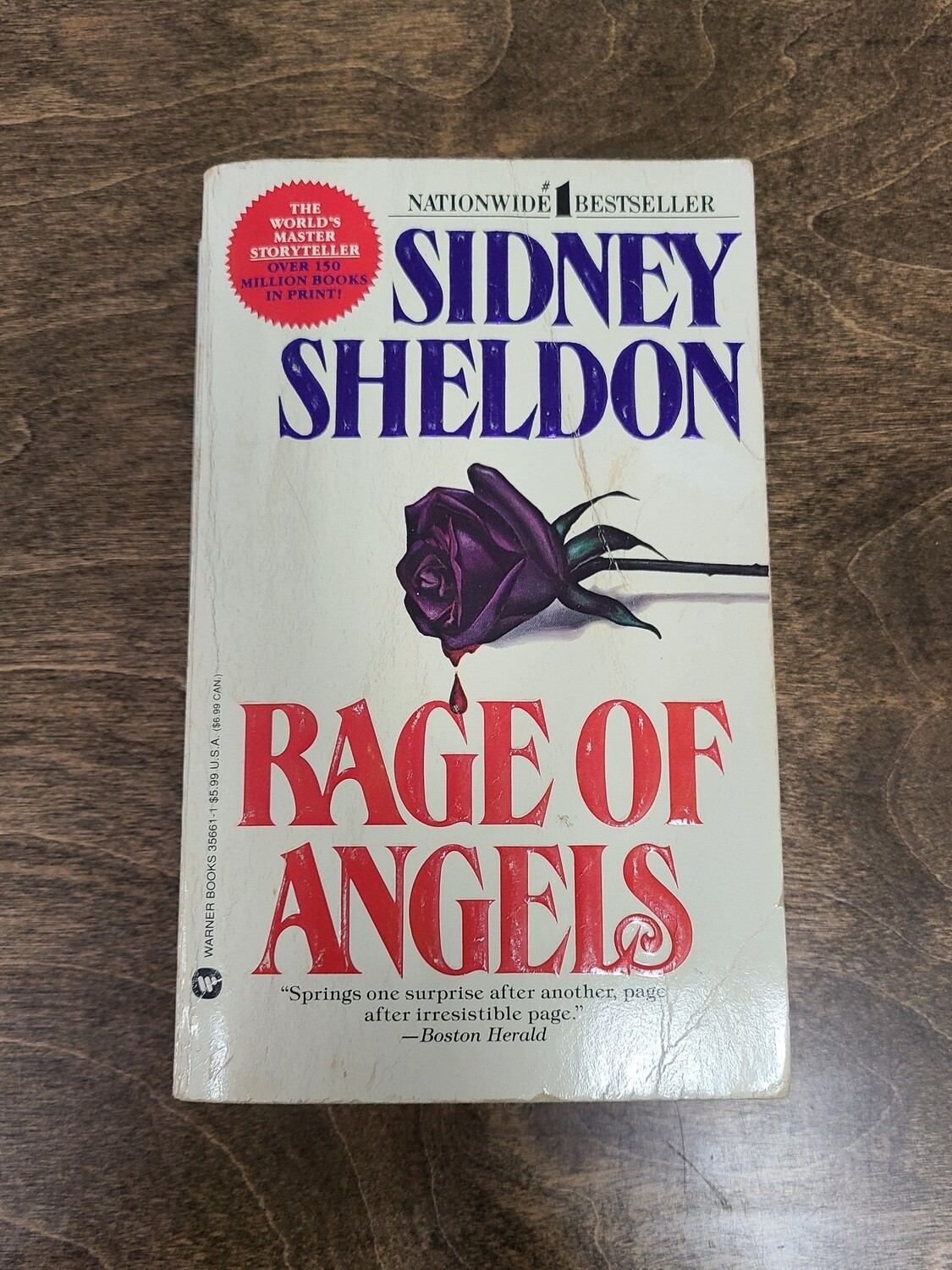 Rage of Angels by Sidney Sheldon