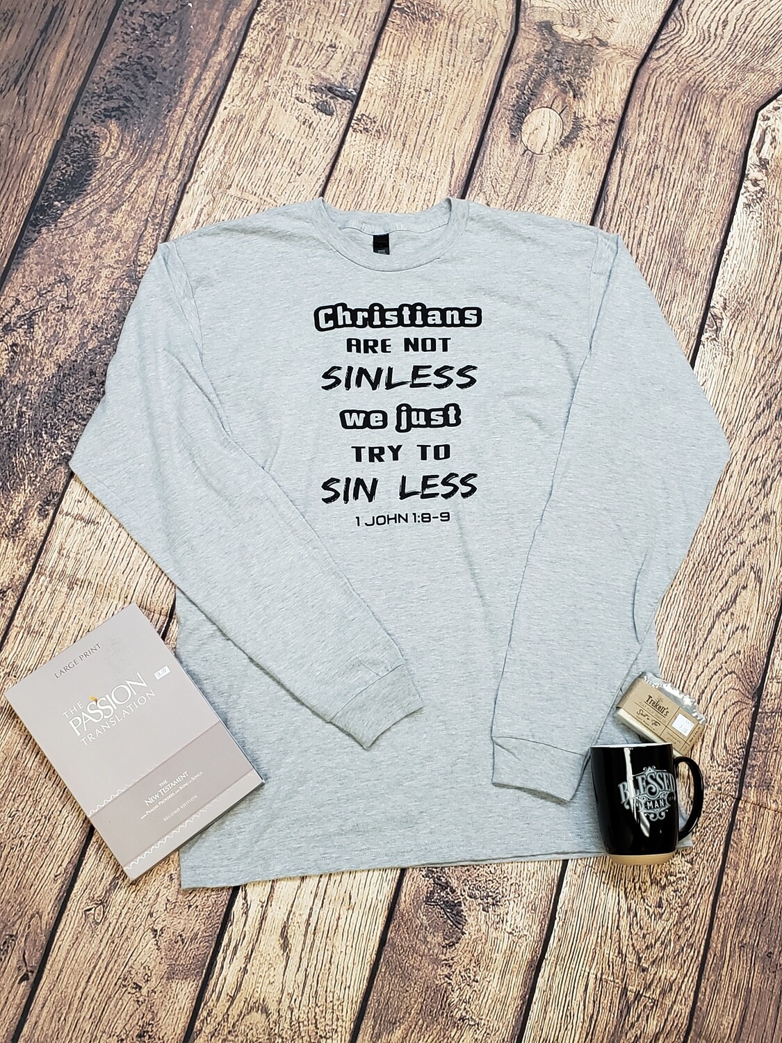 Christians are not Sinless Long-Sleeve Shirt
