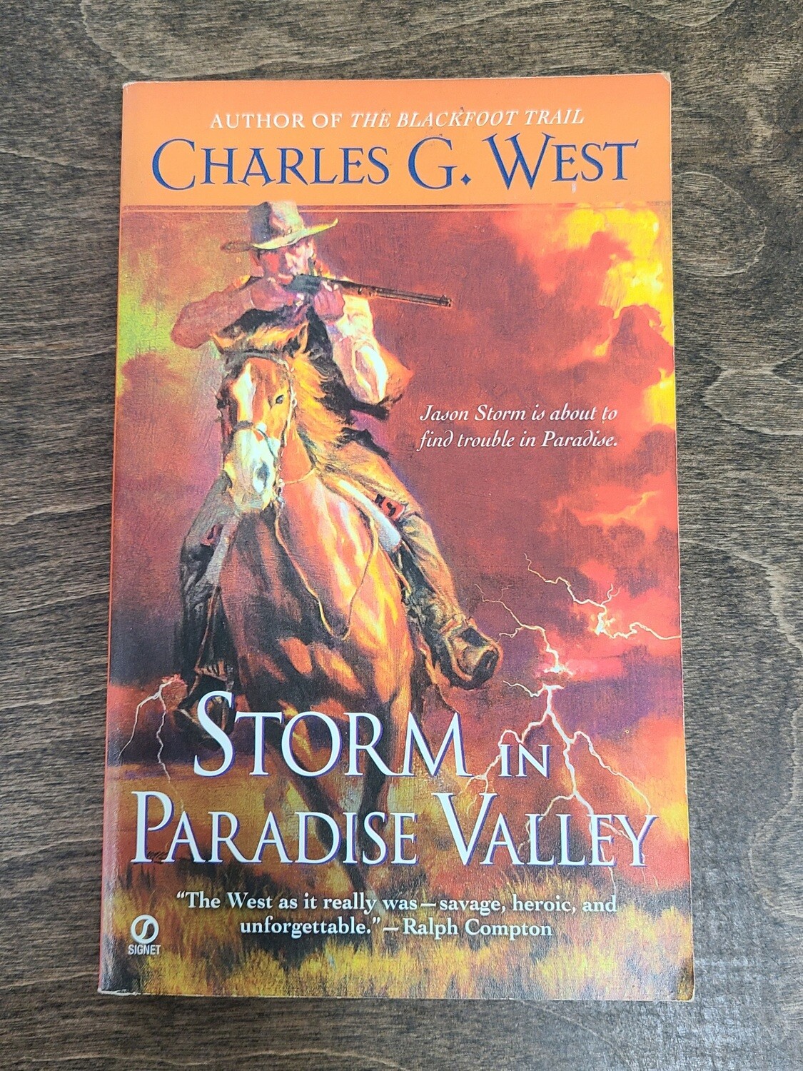 Storm in Paradise Valley by Charles G. West