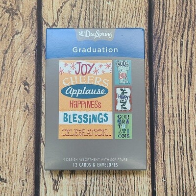 Dayspring Graduation Design Assortment with Scripture Boxed Cards