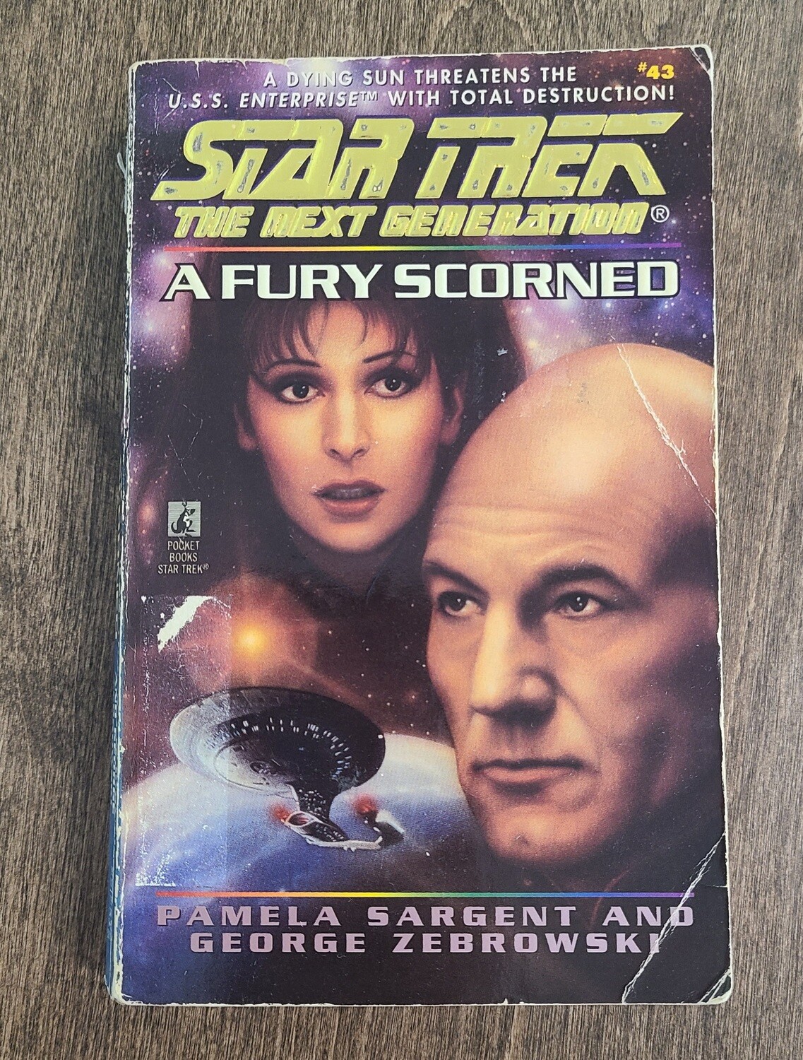 Star Trek The Next Generation: A Fury Scorned by Pamela Sargent and George Zebrowski