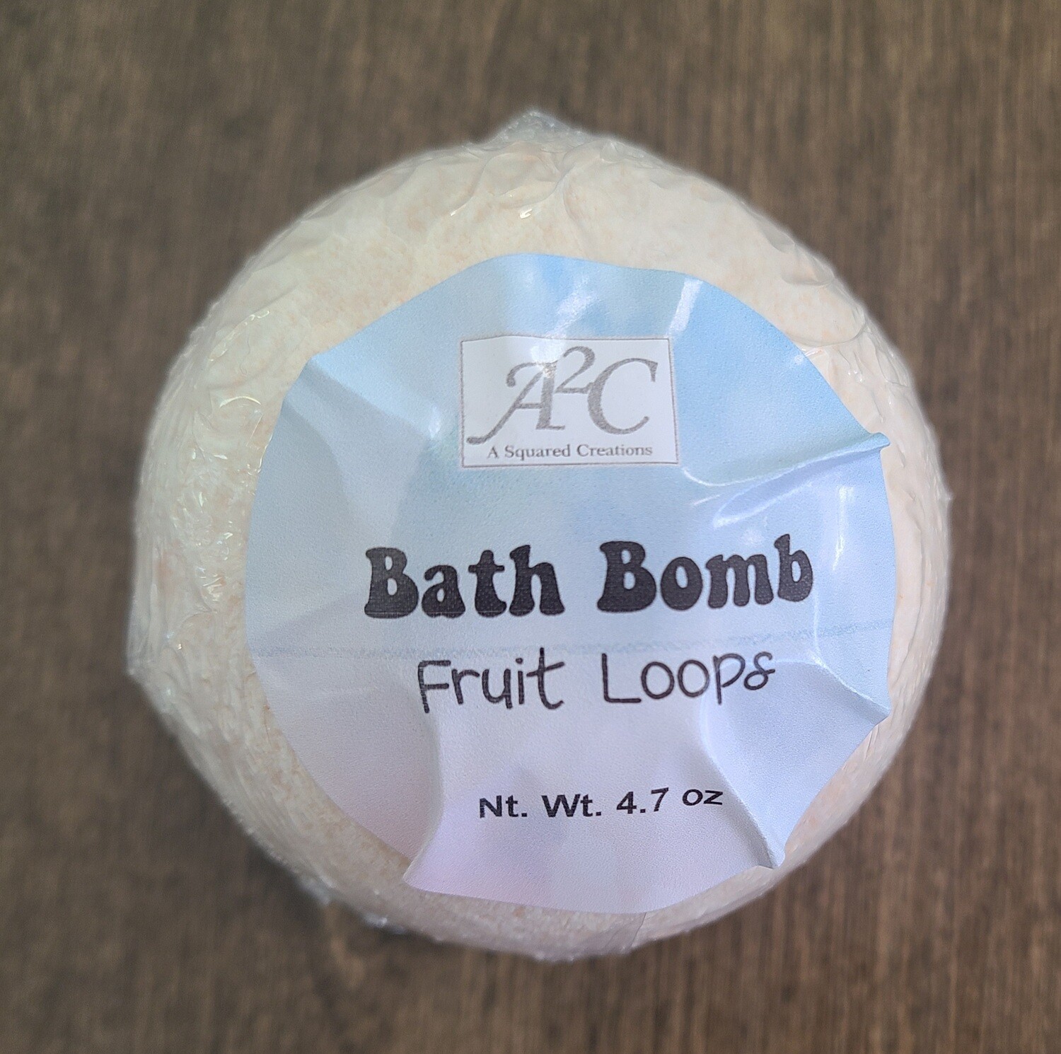 Bath Bomb - Fruit Loops - Yellow
