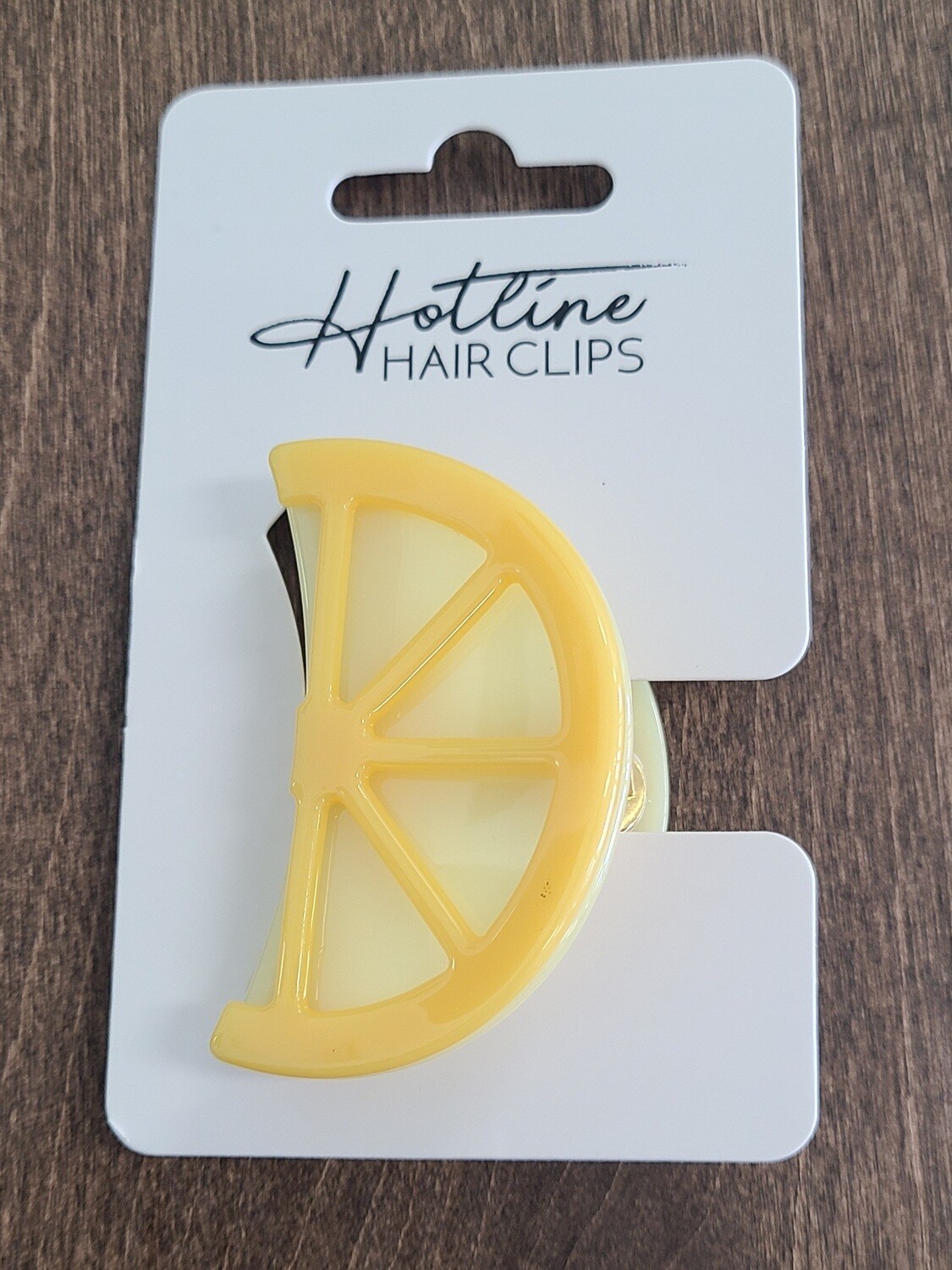 Hotline Lemon Hair Clips