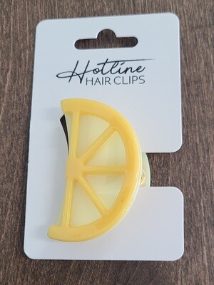 Hotline Lemon Hair Clips