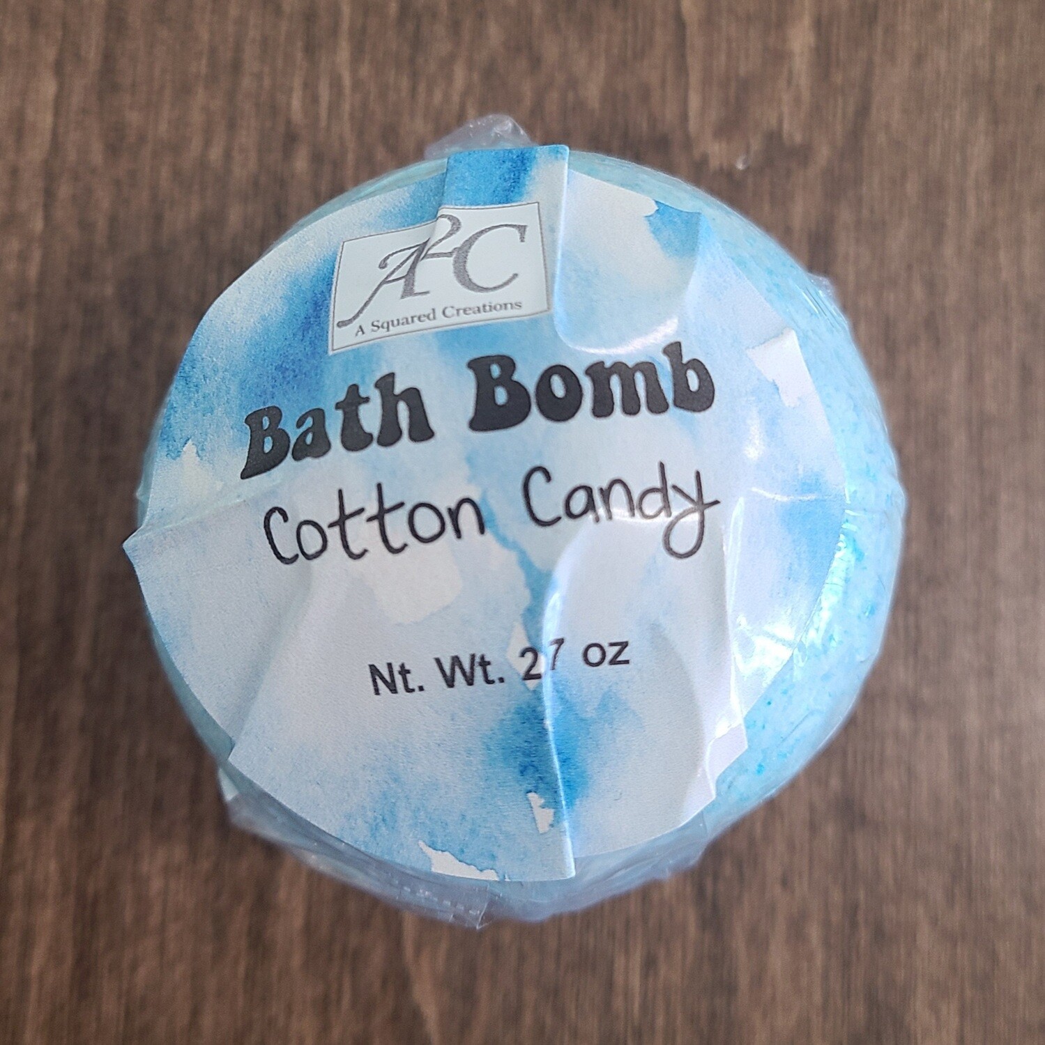Bath Bomb - Cotton Candy - Blue