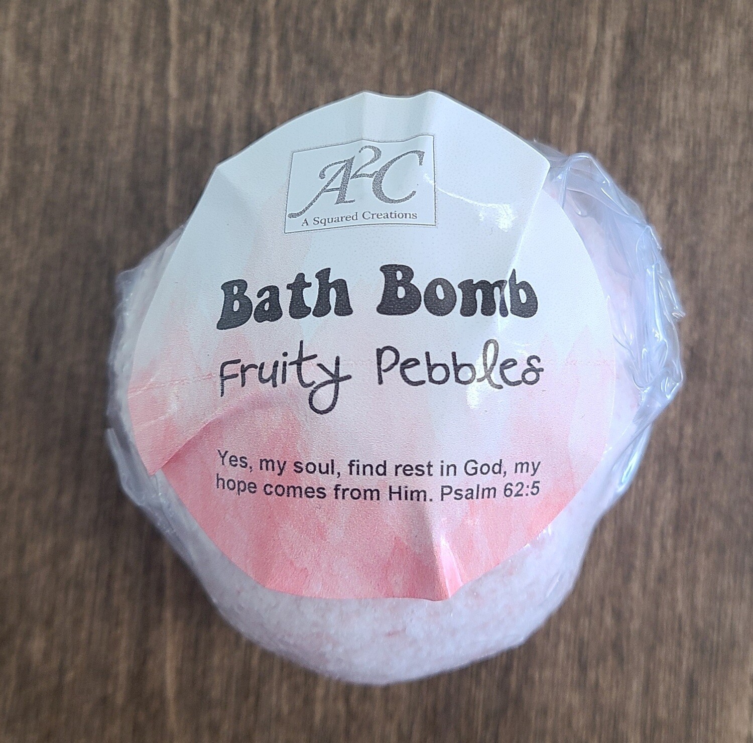 Bath Bomb - Fruity Pebbles - Pink