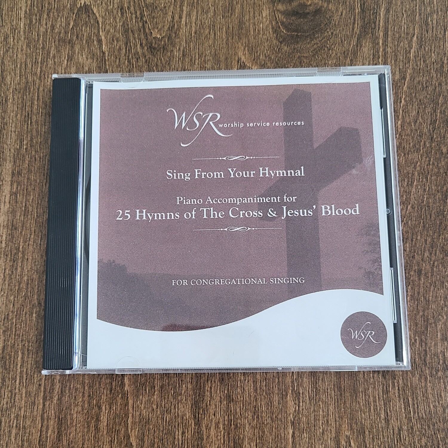 Worship Service Resources: Piano Accompaniment for 25 Hymns of The Cross and Jesus&#39; Blood CD