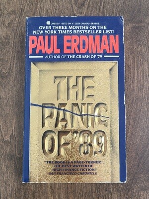 The Panic of &#39;89 by Paul Erdman - Paperback