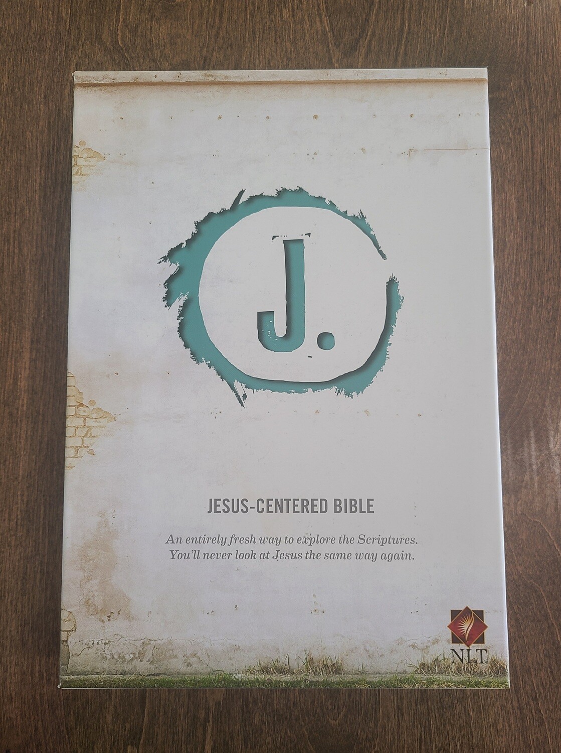 NLT Jesus-Centered Bible - Turquoise Imitation Leather