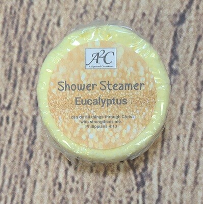 Shower Steamer - Eucalyptus - Yellow