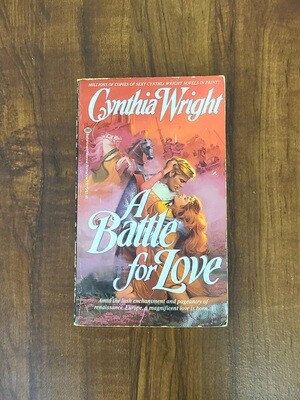 A Battle for Love by Cynthia Wright