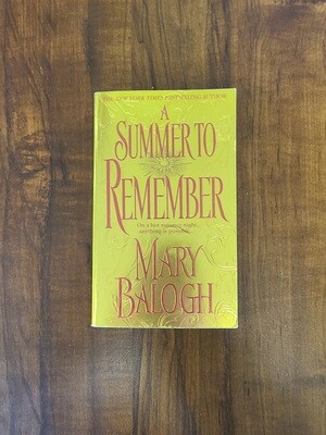 A Summer To Remember by Mary Balogh