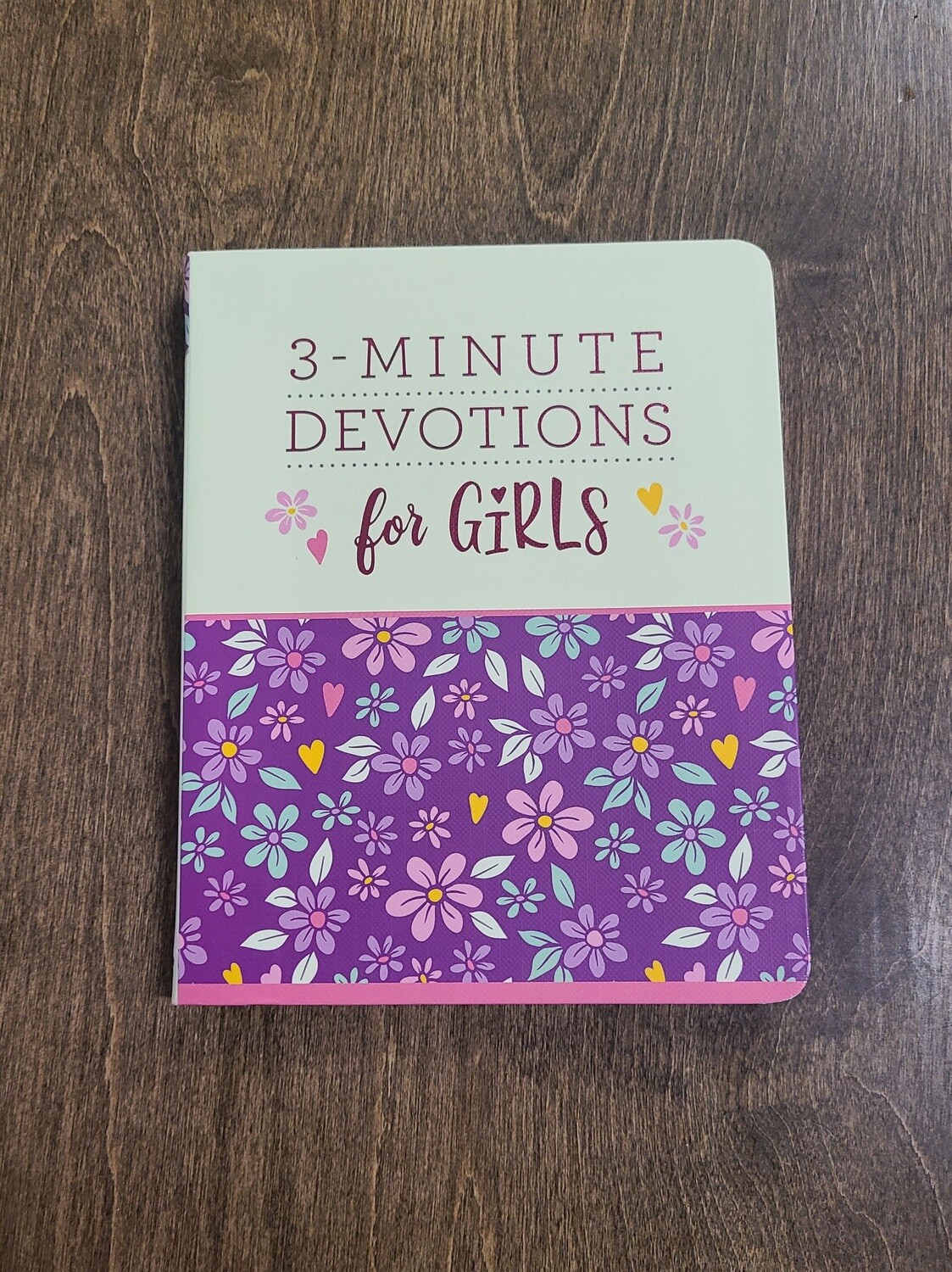 3-Minute Devotions for Girls by Barbour Publishing
