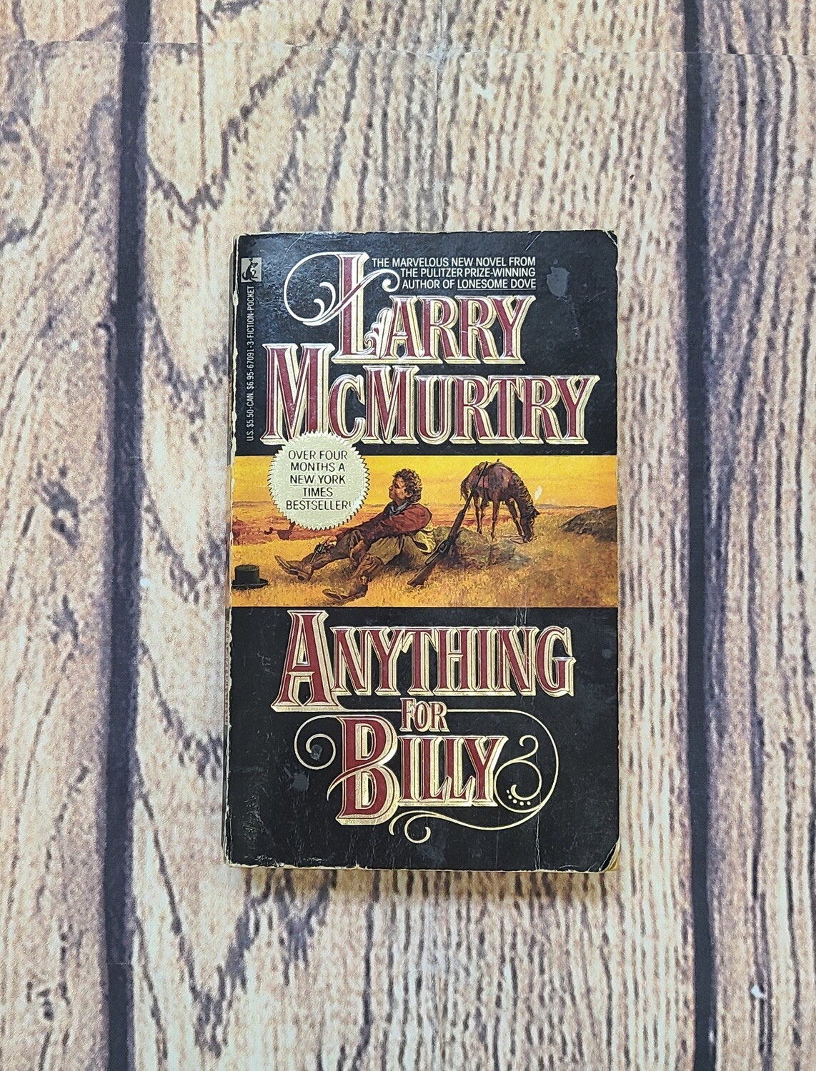 Anything for Billy by Larry McMurtry