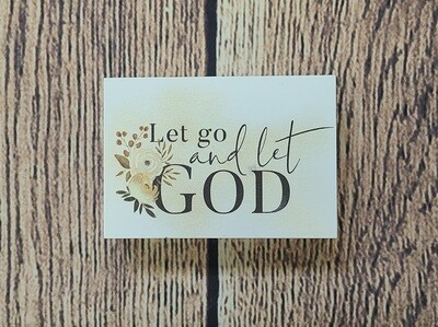 Let go and Let God Prayer Box
