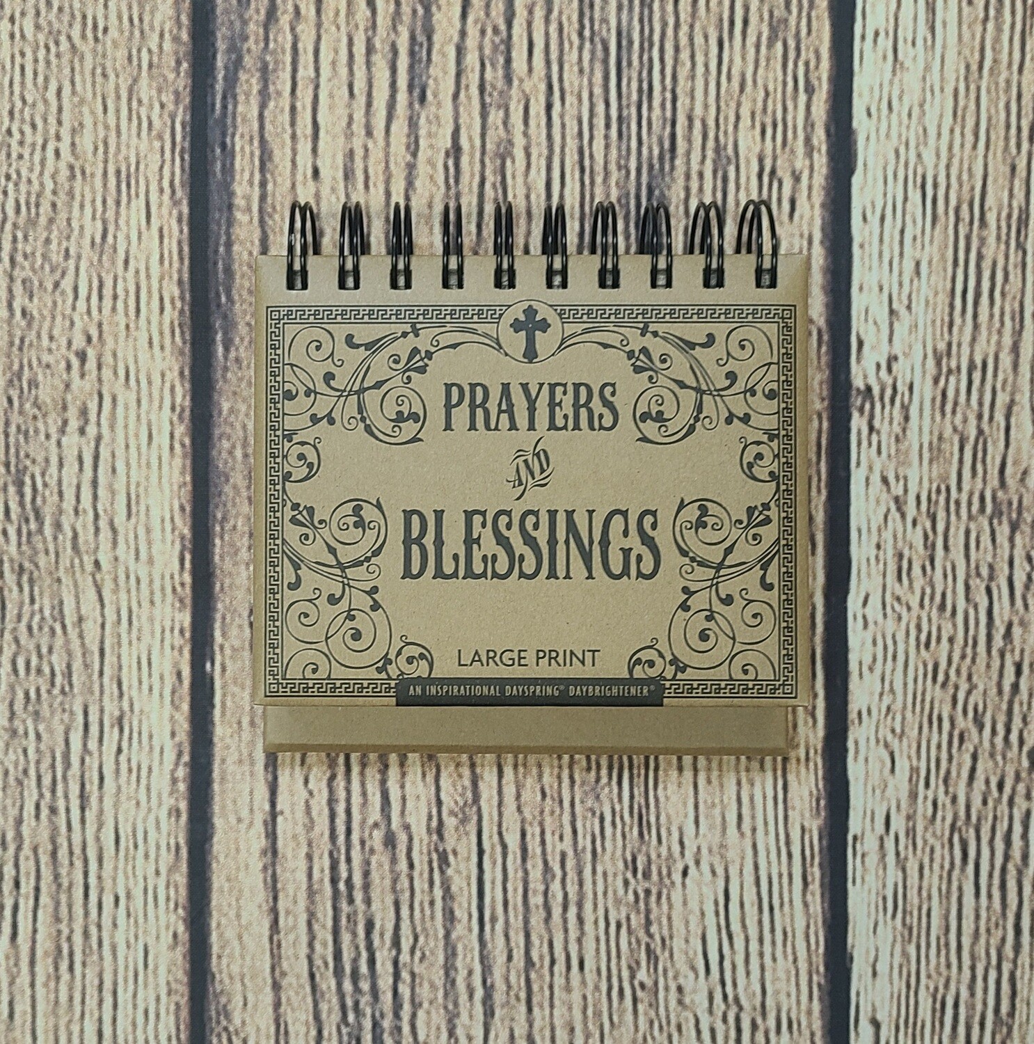 Prayers and Blessings Large Print Perpetual Calendar