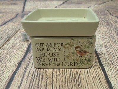 But As For Me and My House, We Will Serve the Lord Tart Warmer