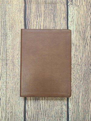 CSB Holy Land Illustrated Bible - British Tan Leathersoft Touch - Thumb-Indexed