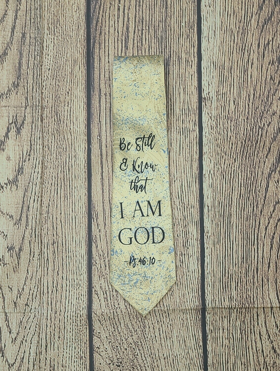 Be Still and Know Tie