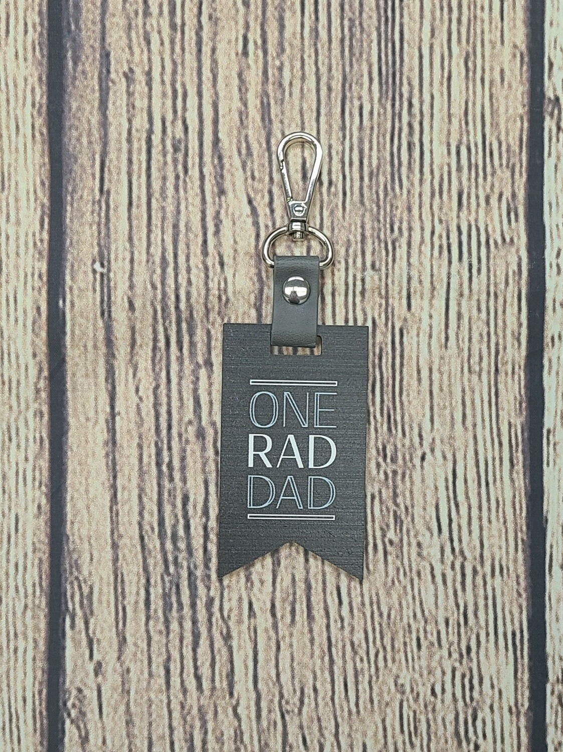 One Rad Dad Key Chain